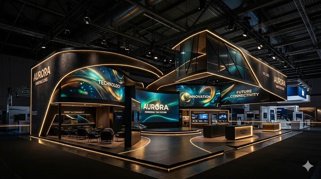 Stand para exposición Matka